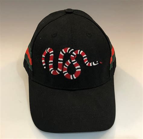 gucci black wool hat|black snake gucci hat.